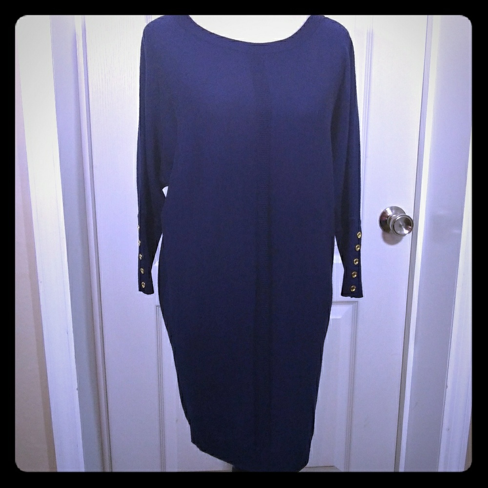 LILLY PULITZER Bloomfield Sweater Dress Navy - Picture 2 of 7